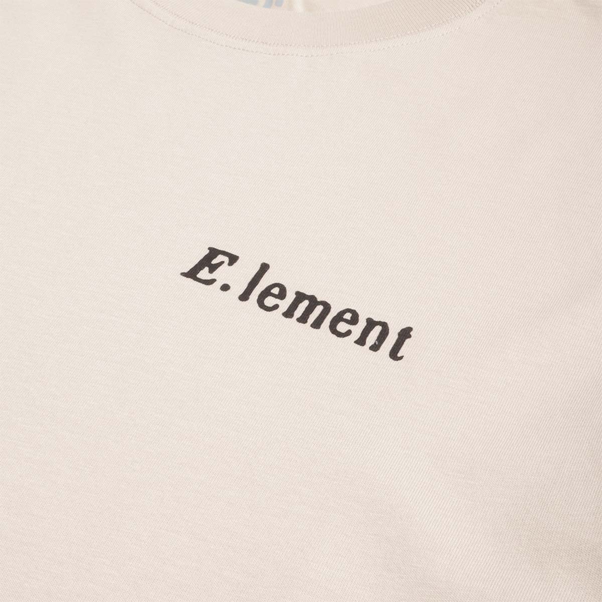 main Element Orni T-Shirt, Oat Milk, Detail Shot 3