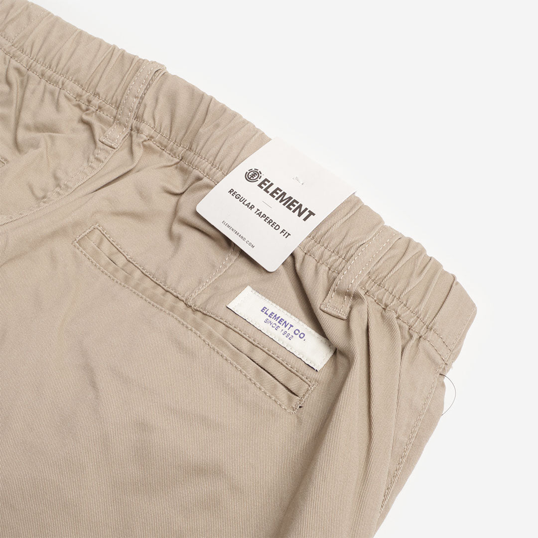main Element Regular Comfort Twill Chino Pant, Aluminum, Detail Shot 5
