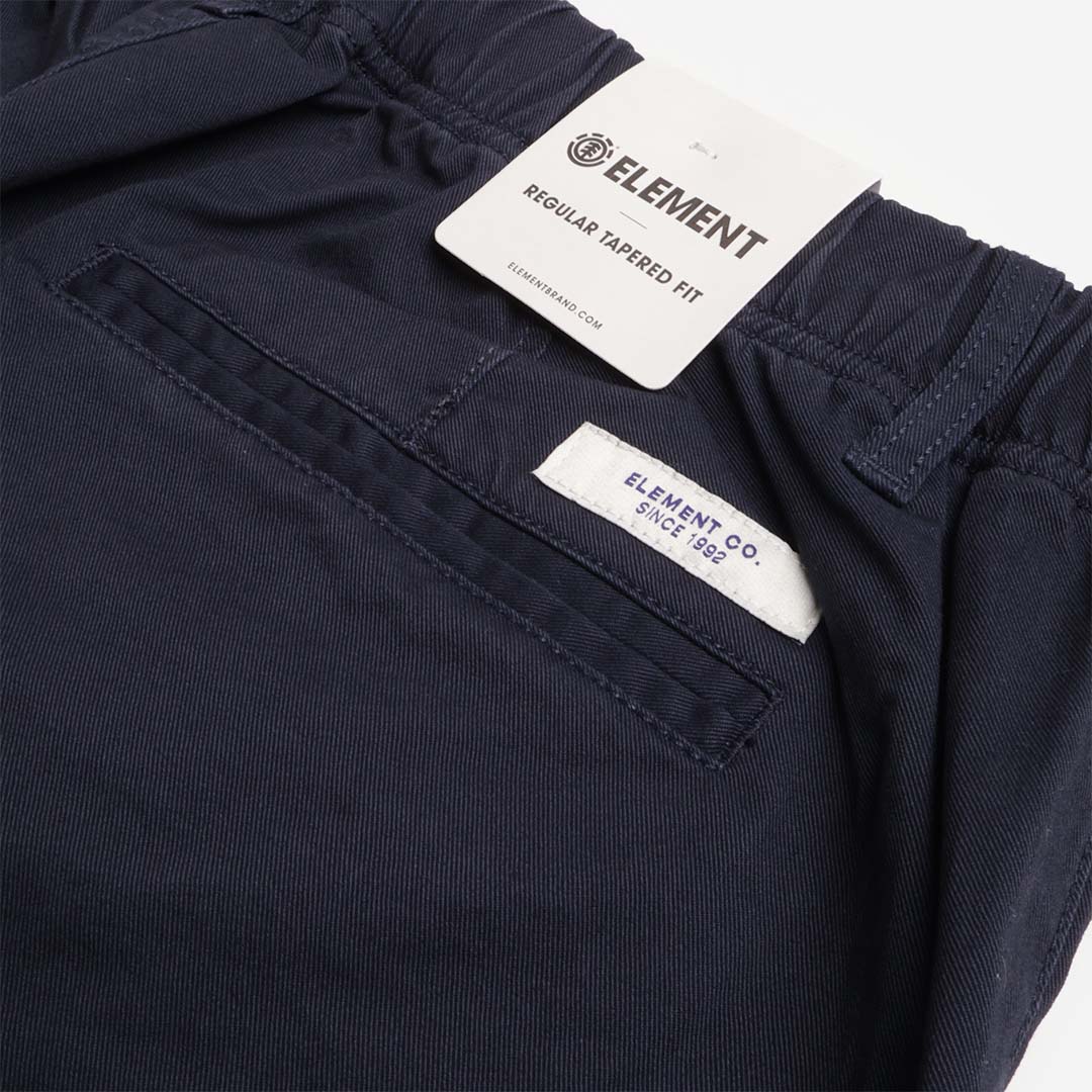 main Element Regular Comfort Twill Chino Pant, Eclipse Navy, Detail Shot 5