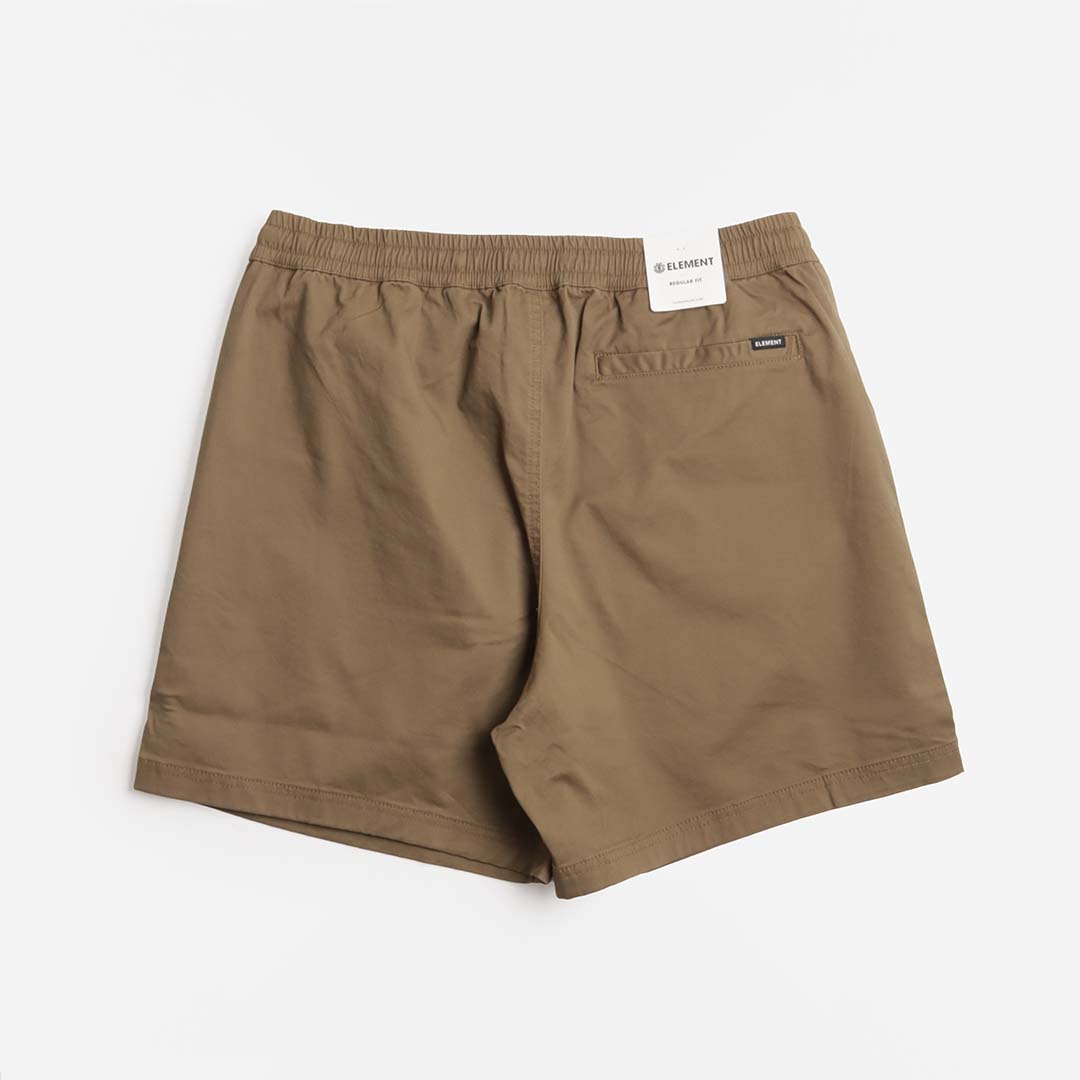 main Element Regular EWaist Chino Shorts, Kalamata, Detail Shot 4