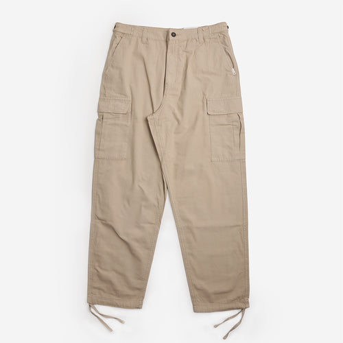 Element Relax Cargo Pant in Beige, front view
