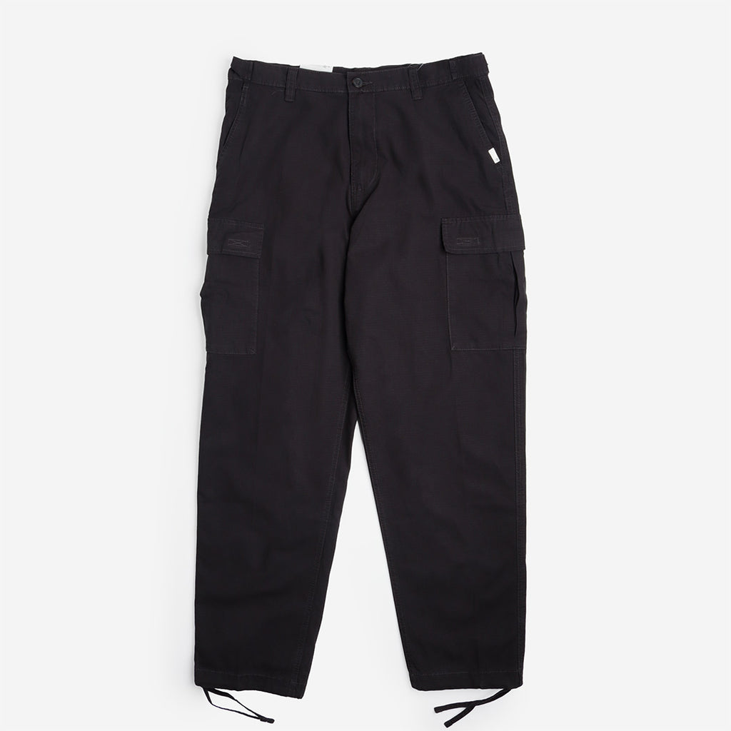 Element Relax Cargo Pant in Off Black, front view