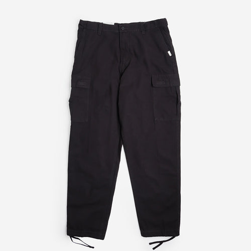 Element Relax Cargo Pant in Off Black, front view