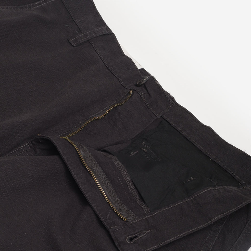Button fly and waistband interior detail, Element Relax Cargo Pant