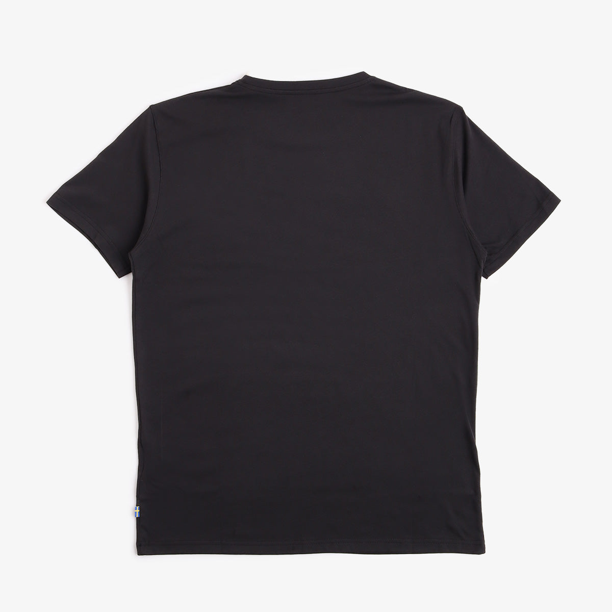 Fjallraven Logo T-Shirt, Black, Detail Shot 3