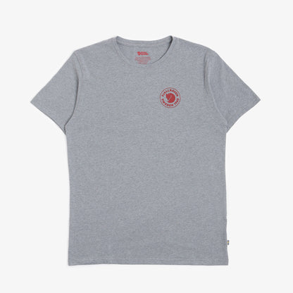 Fjallraven 1960 Logo T-Shirt, Grey Melange, Detail Shot 4