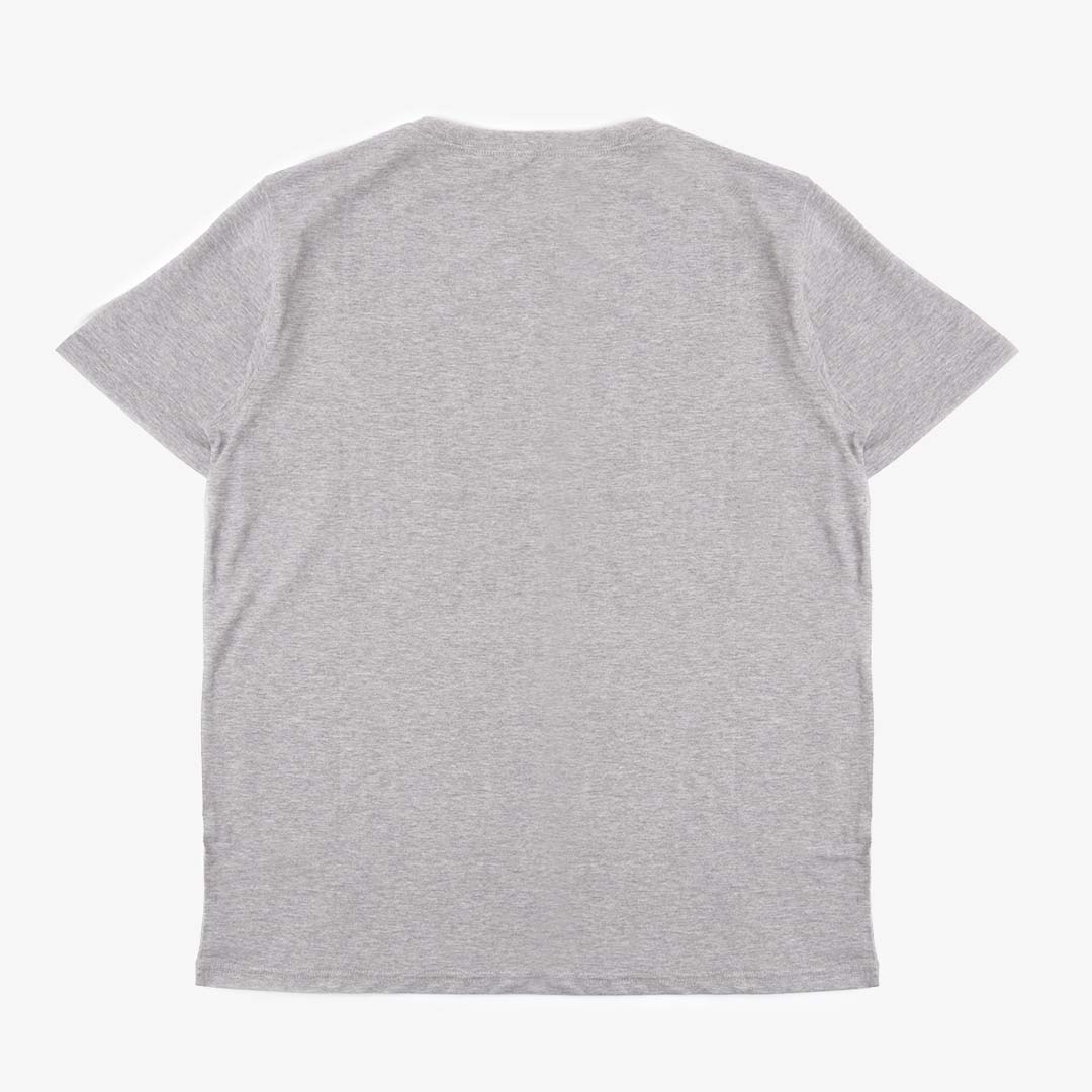 Fjallraven Logo T-Shirt, Grey, Detail Shot 3