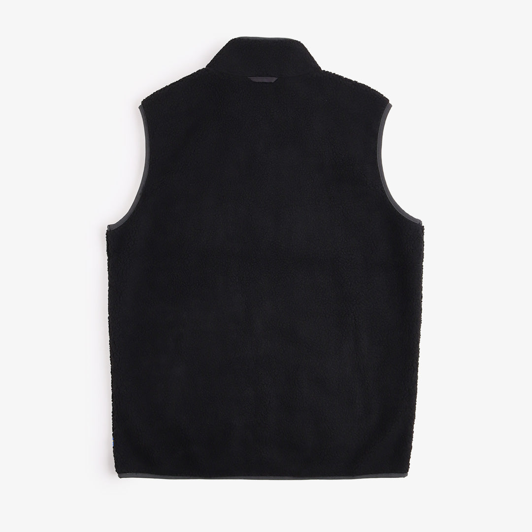 Fjallraven Vardag Pile Fleece Vest - Black/Dark Grey – Urban Industry