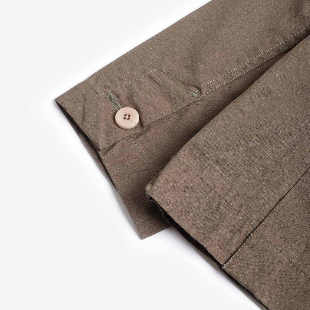 Folk Anniversary Blazer, Dark Olive Ripstop, Detail Shot 5