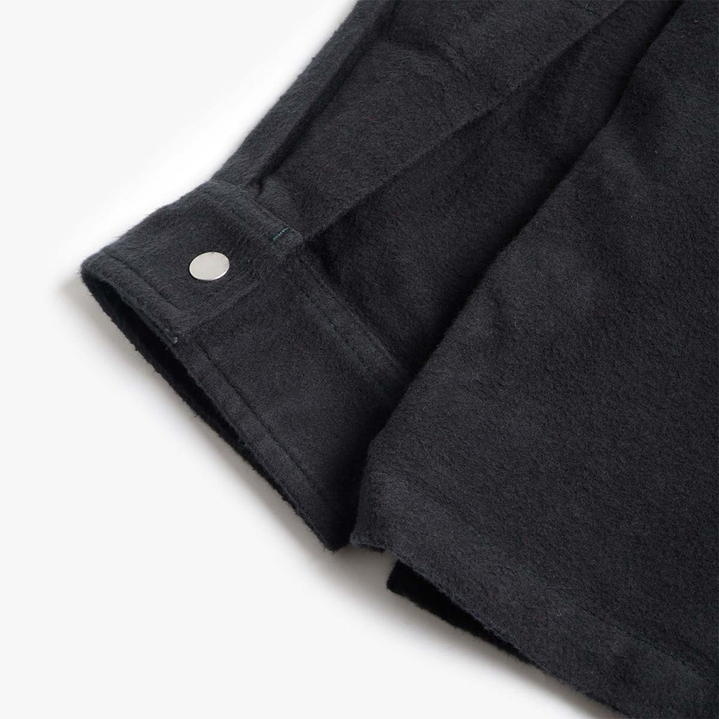 Folk Anniversary Patch Overshirt, Deep Green Moleskin, Detail Shot 4