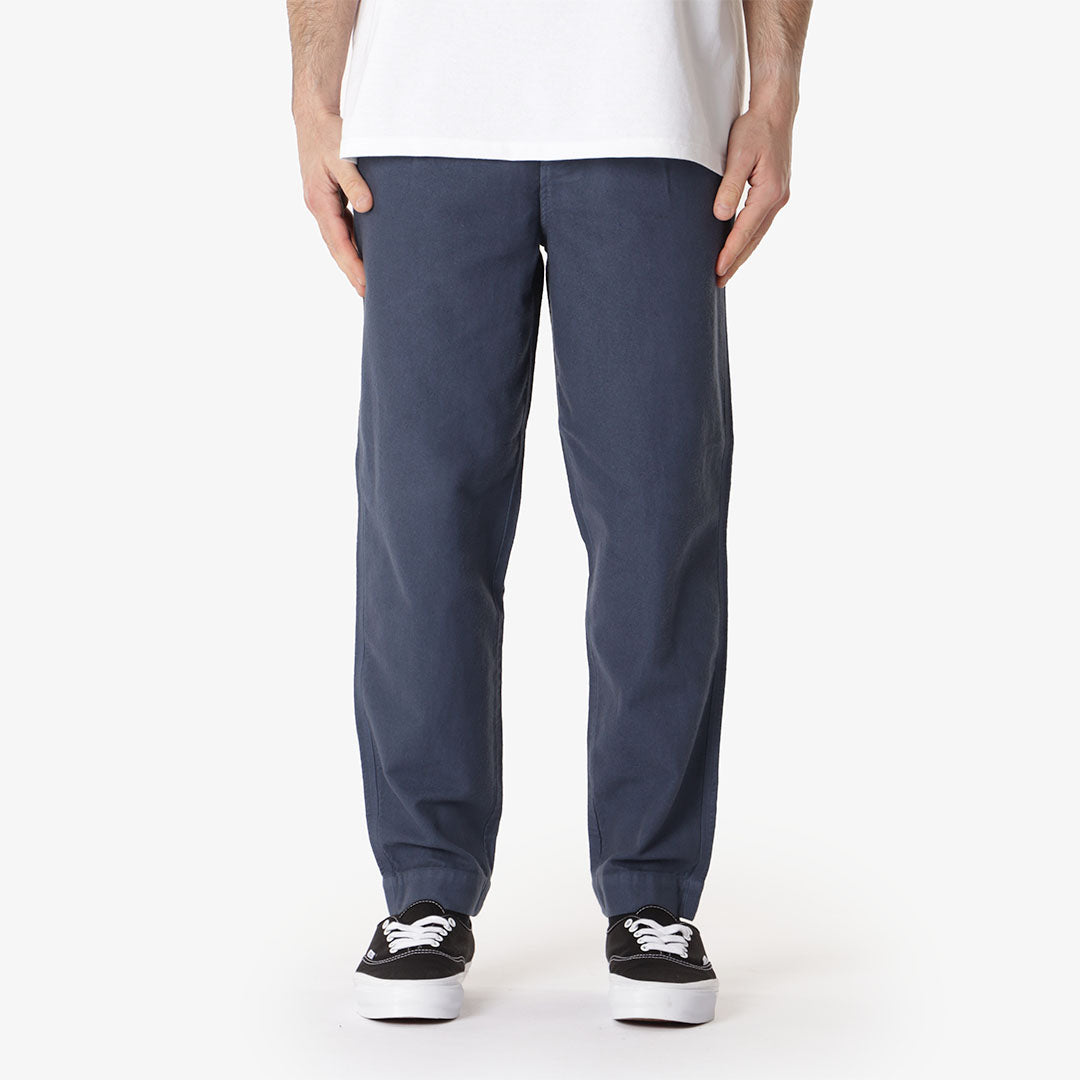 Folk Assembly Pant, Steel Blue Moleskin, Detail Shot 1