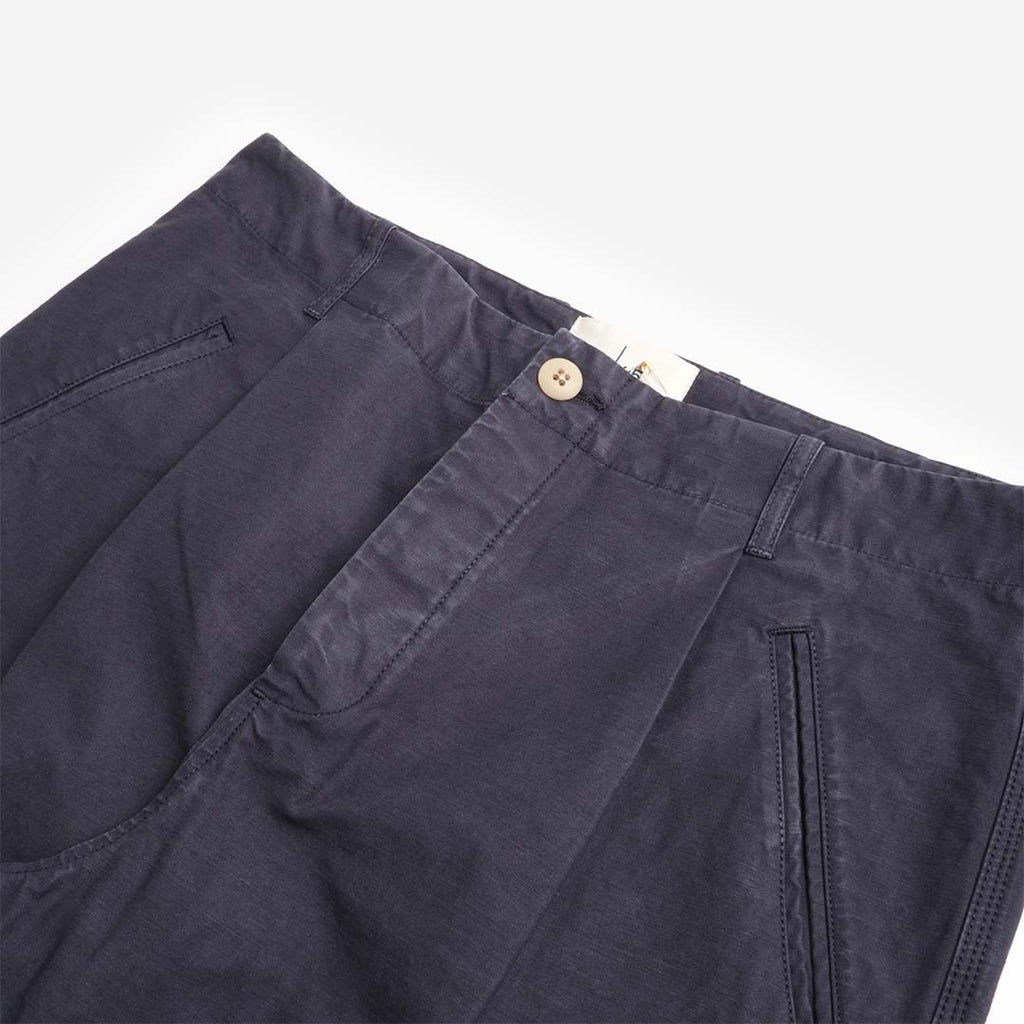 Folk Assembly Pant, Midnight Navy, Detail Shot 2