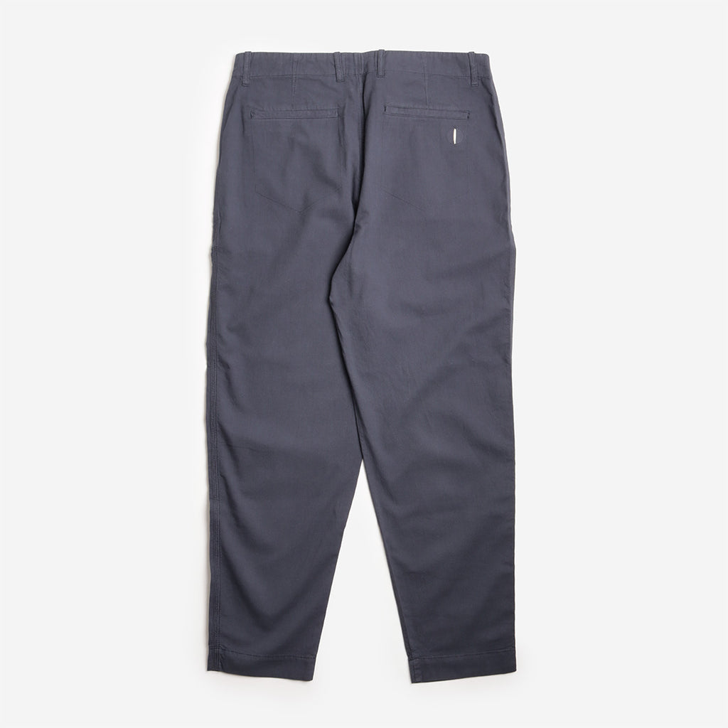 Folk Assembly Pant, Navy Mini Stripe, Detail Shot 2