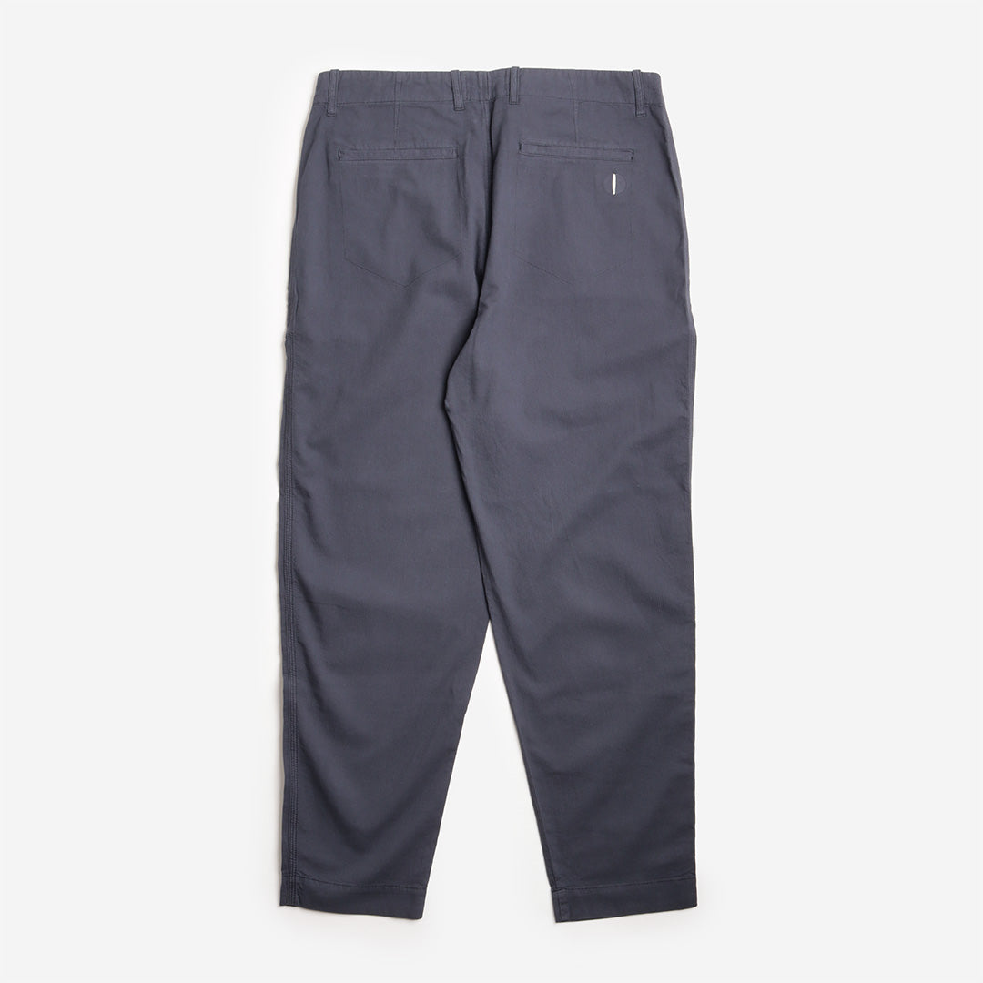 Folk Assembly Pant, Navy Mini Stripe, Detail Shot 2