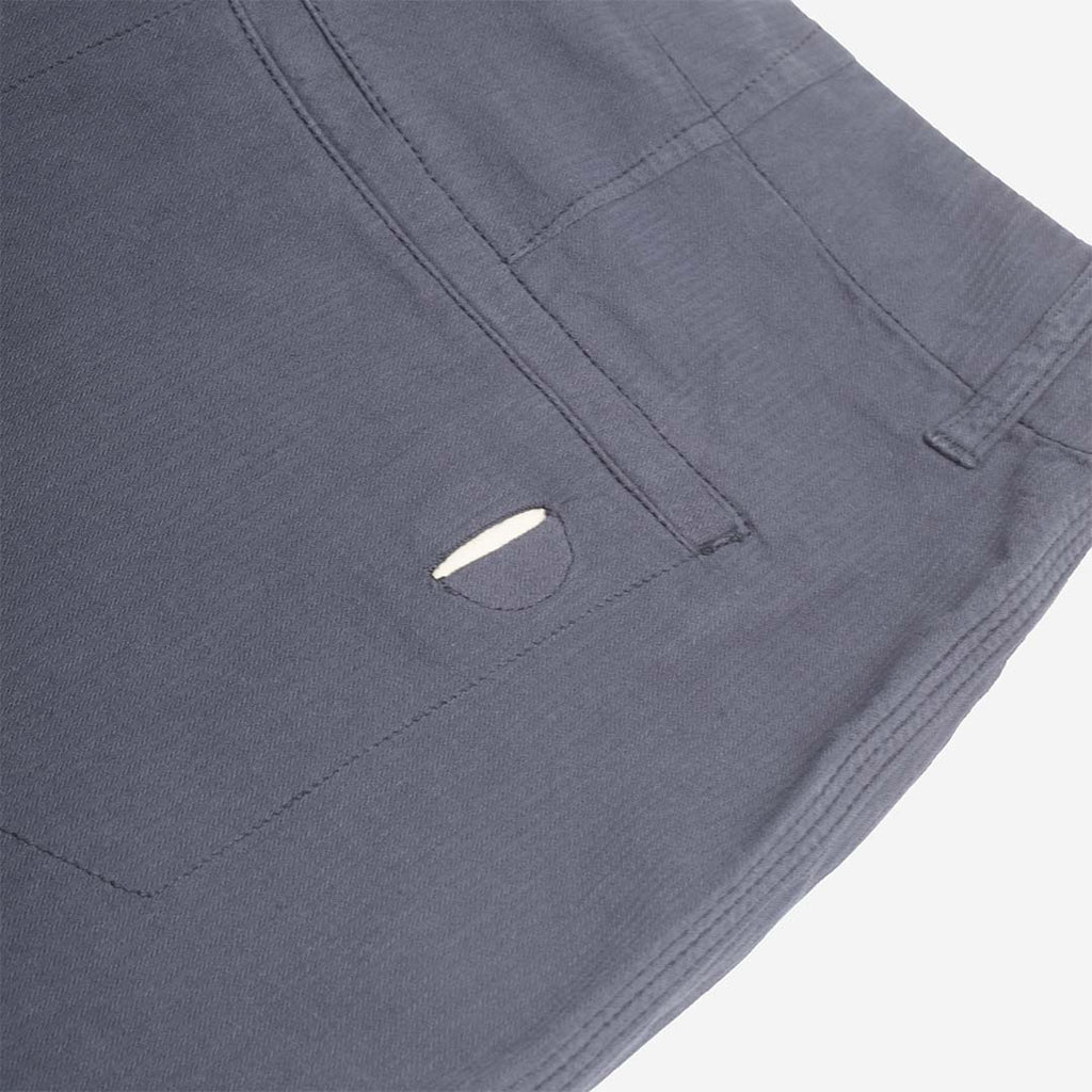 Folk Assembly Pant, Navy Mini Stripe, Detail Shot 5