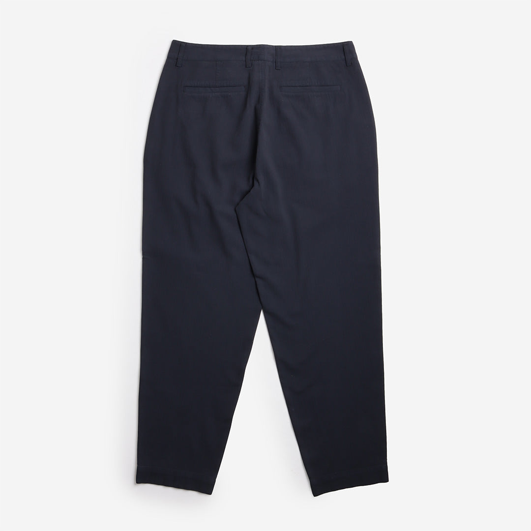 Folk Assembly Suit Trousers, Navy Herringbone, Detail Shot 4