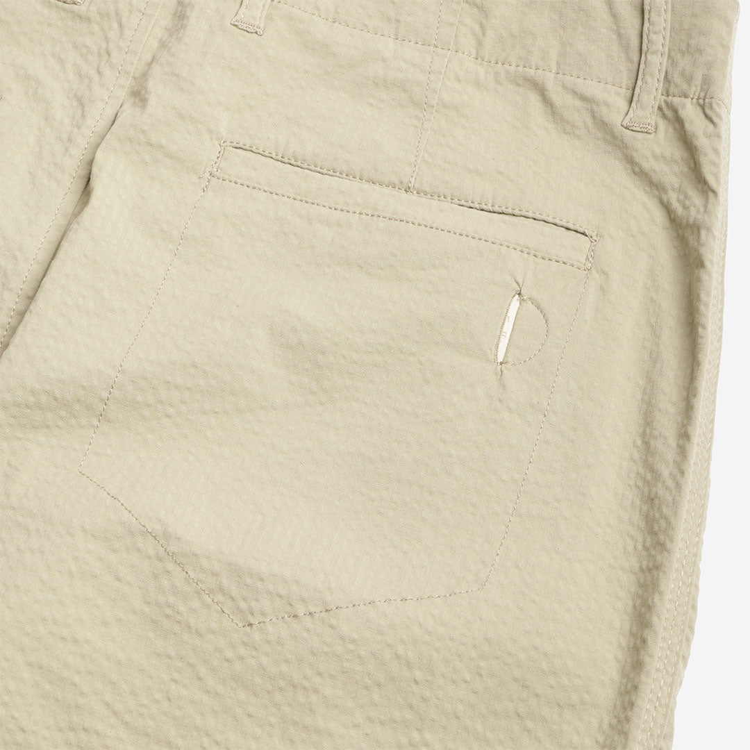 Folk Assembly Pant, Light Sage Seersucker, Detail Shot 5