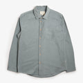 Folk Direction Babycord Shirt, Dusty Green, Detail Shot 1