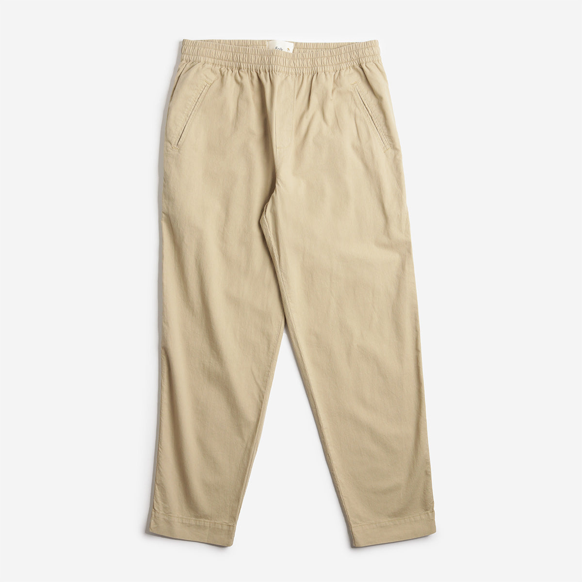 Folk Drawcord Assembly Pant, Stone Mini Stripe, Detail Shot 1