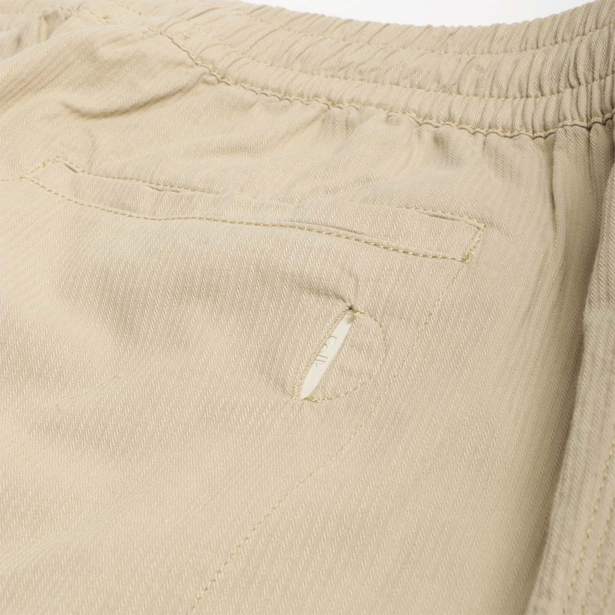 Folk Drawcord Assembly Pant, Stone Mini Stripe, Detail Shot 4