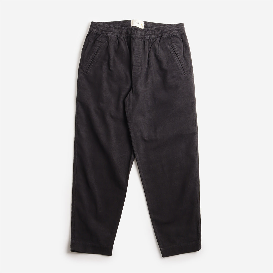 Folk Drawcord Assembly Pant, Black Cord, Detail Shot 1