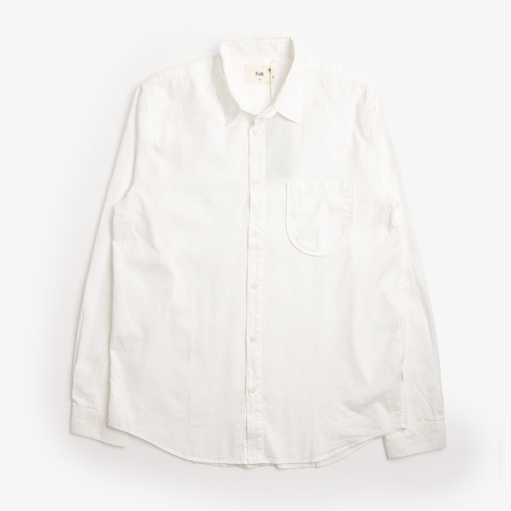 Folk Herringbone Curve Shirt