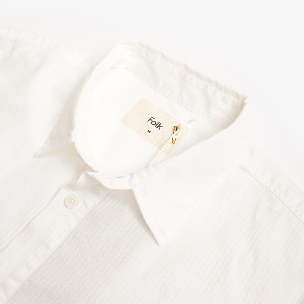 Folk Herringbone Curve Shirt