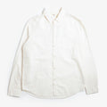 Folk Relaxed Fit Shirt, Ecru Seersucker, Detail Shot 1