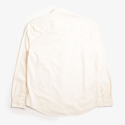 thumbnail Folk Relaxed Fit Shirt, Ecru Seersucker, Detail Shot 4