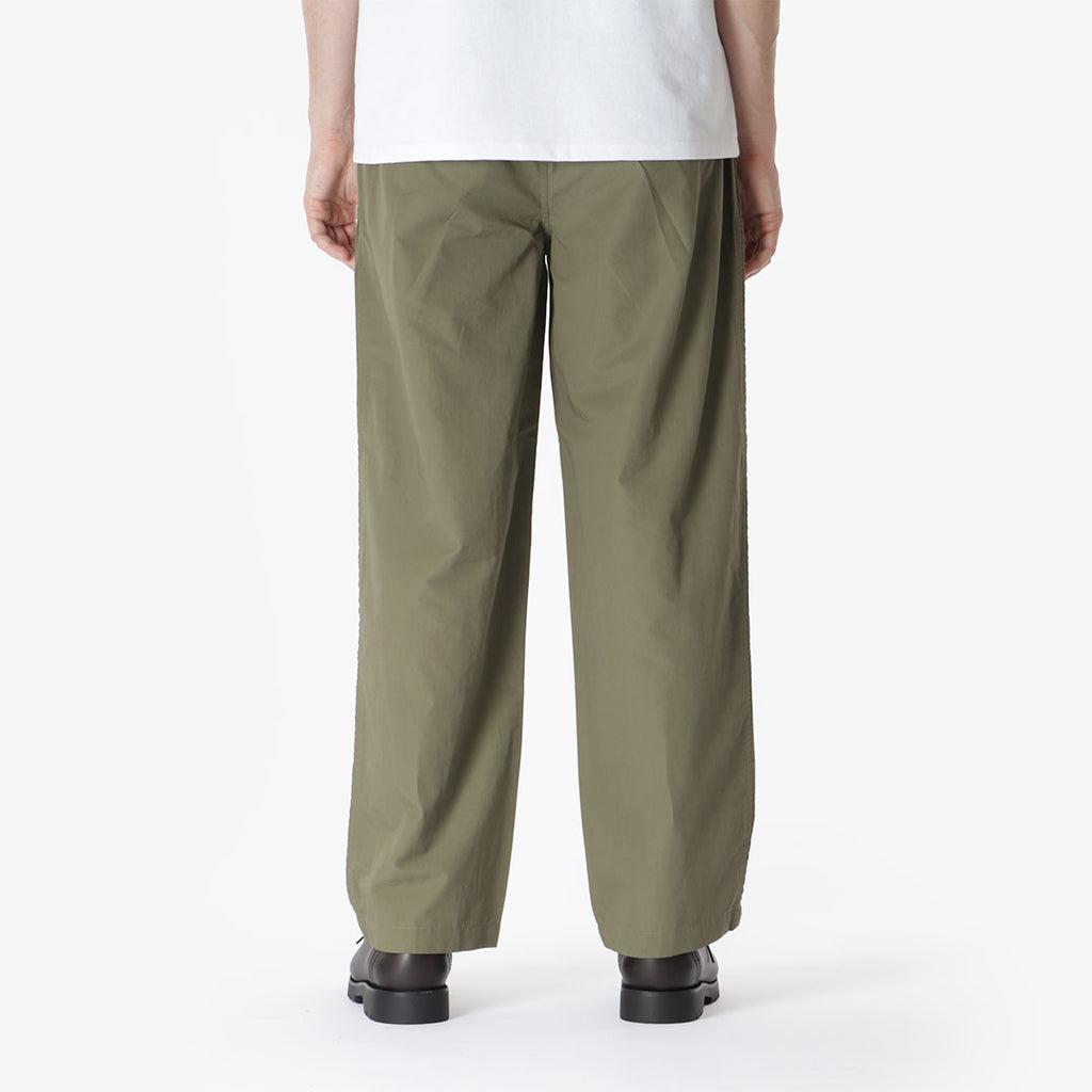 Folk Wide Fit Trousers, Dark Sage, Detail Shot 4