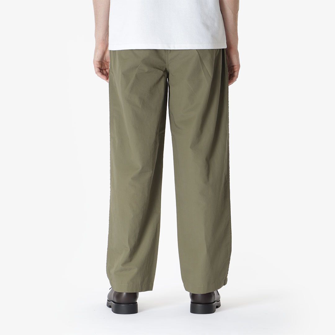 Folk Wide Fit Trousers, Dark Sage, Detail Shot 4