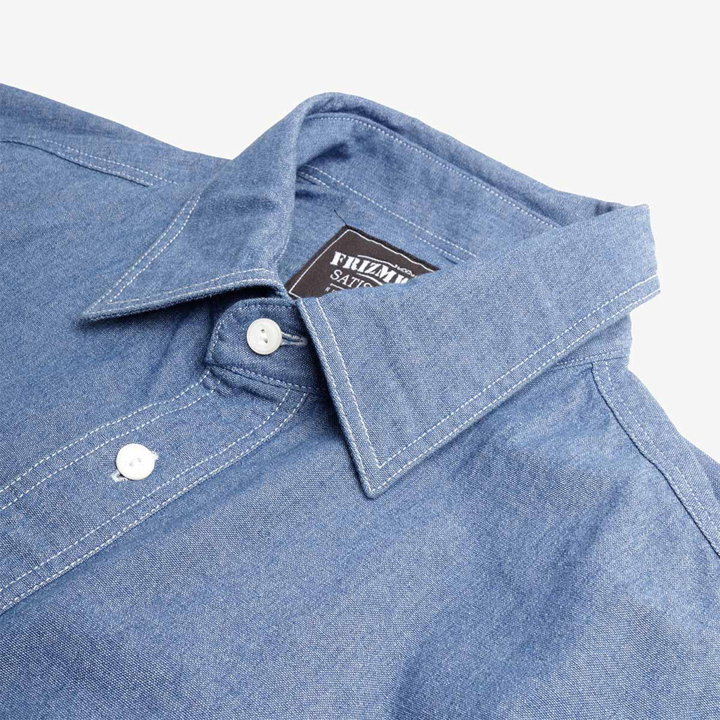FrizmWORKS 1920s Chambray Work Shirt