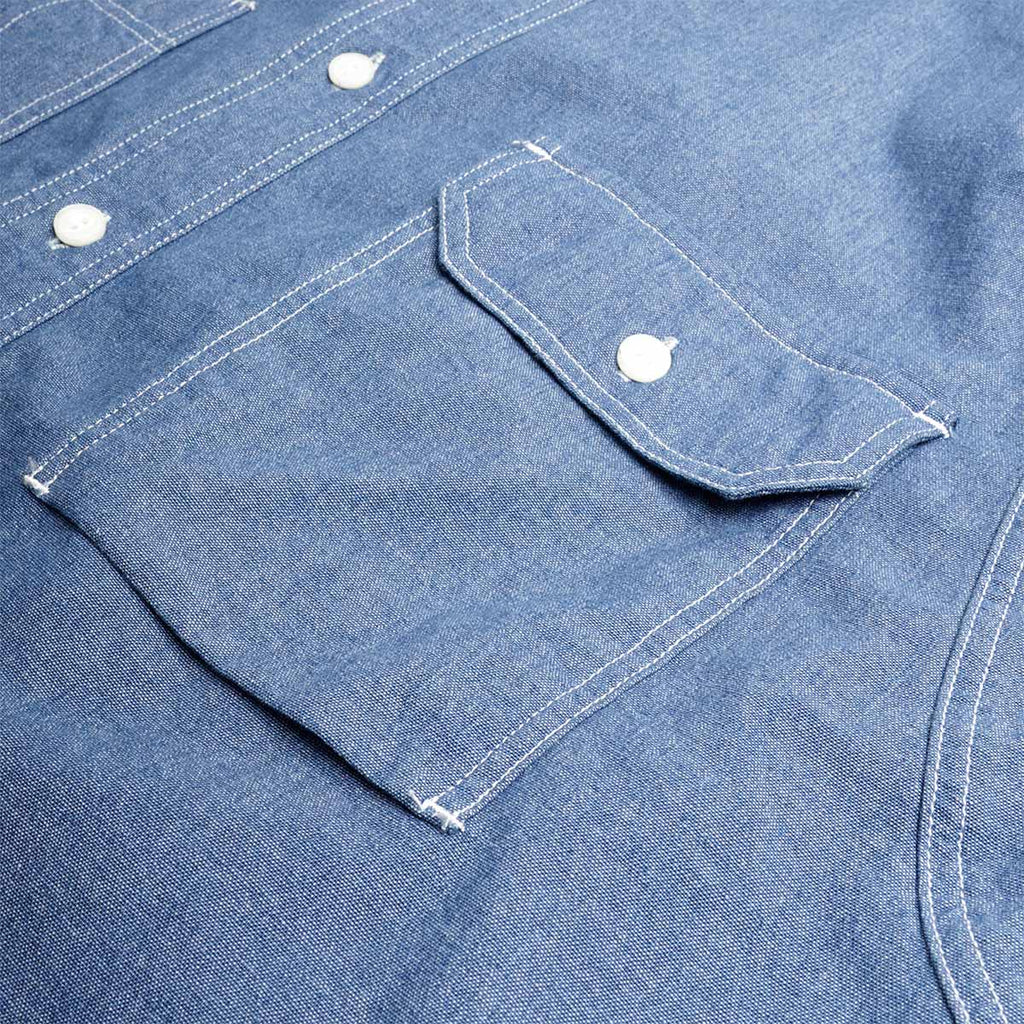 FrizmWORKS 1920s Chambray Work Shirt