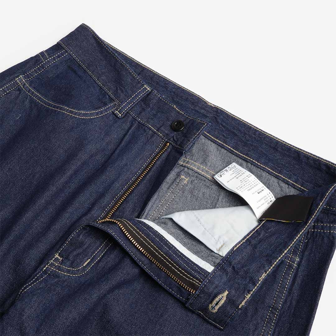 FrizmWORKS Curved Denim Pant, Indigo, Detail Shot 3