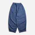 FrizmWORKS Denim Balloon Pant, Blue, Detail Shot 1