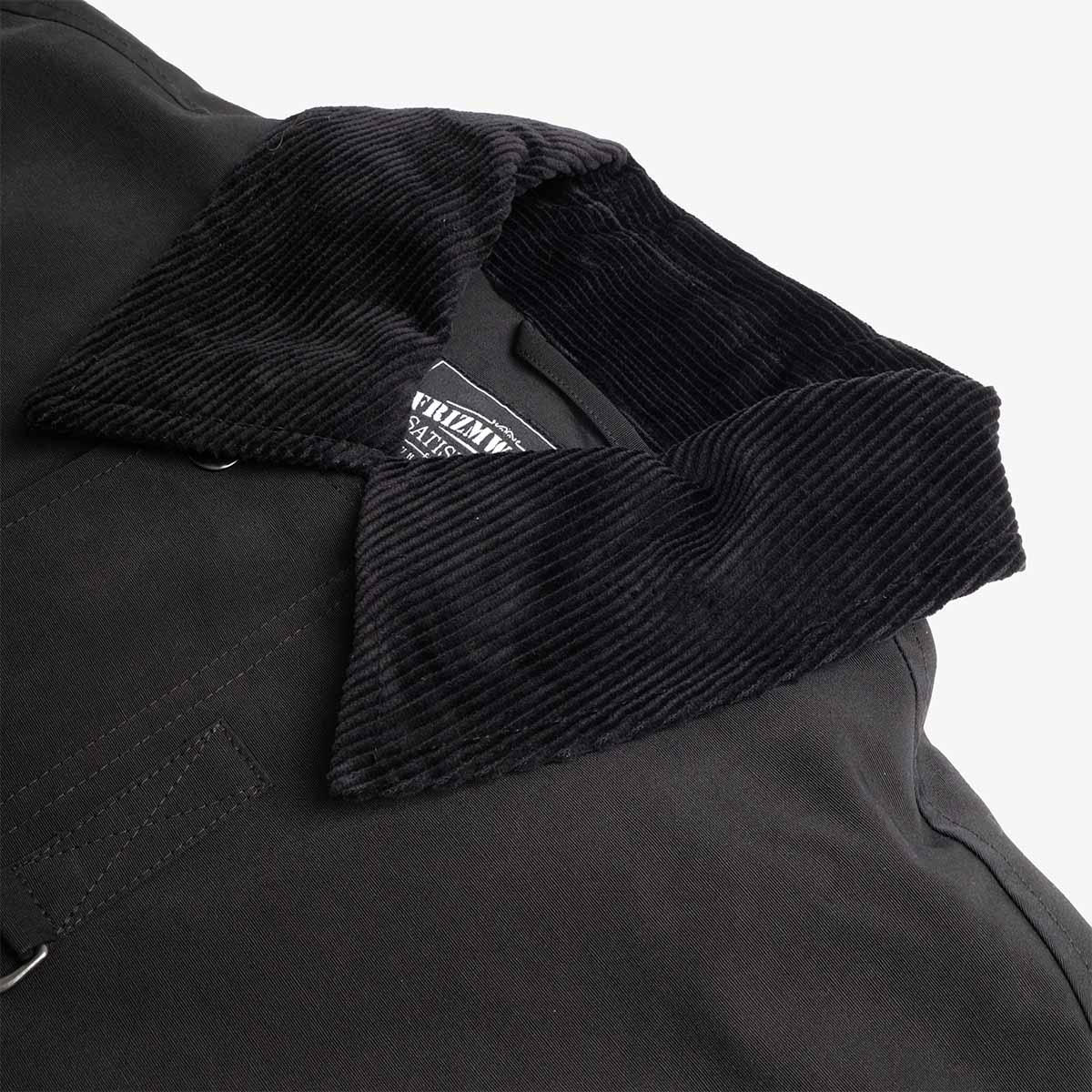 Corduroy collar detail, FrizmWORKS Heritage Hunting Jacket