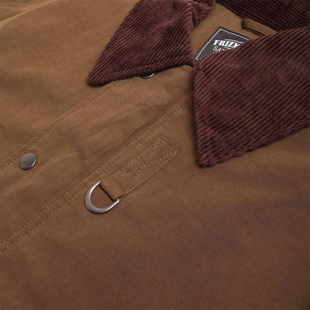 FrizmWORKS Heritage Hunting Jacket, Brown, Detail Shot 3