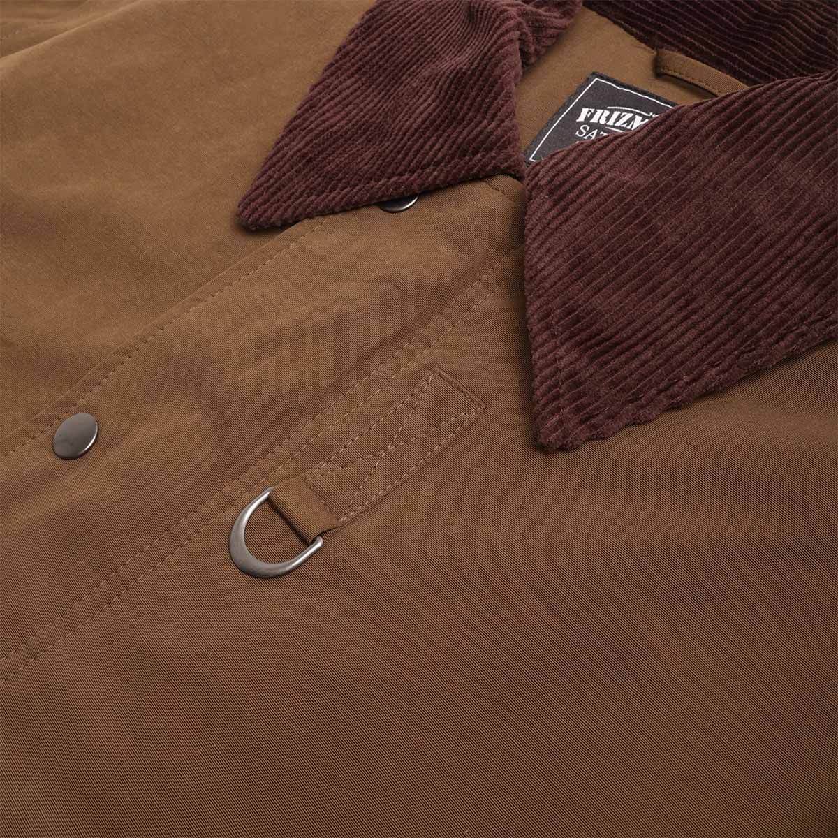 FrizmWORKS Heritage Hunting Jacket, Brown, Detail Shot 3