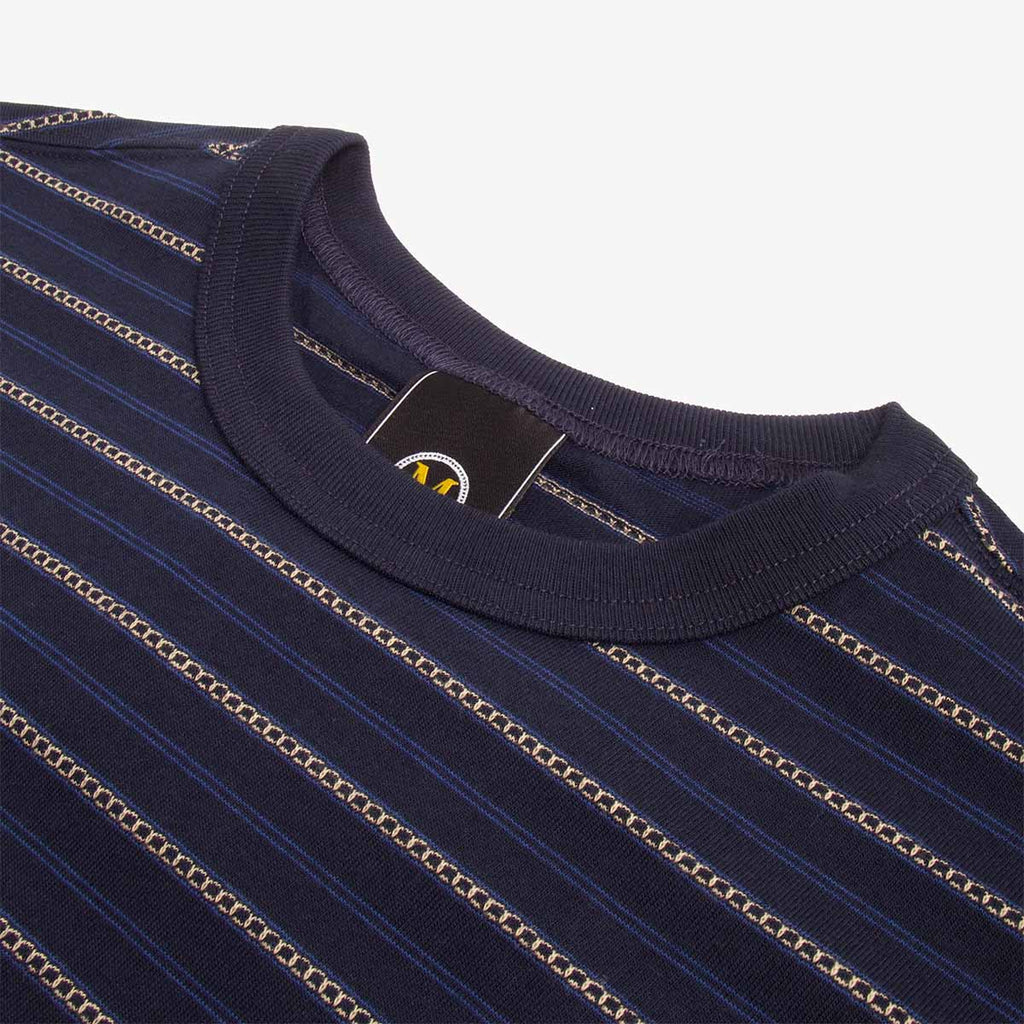 FrizmWORKS Jacquard Stripe Half Tee