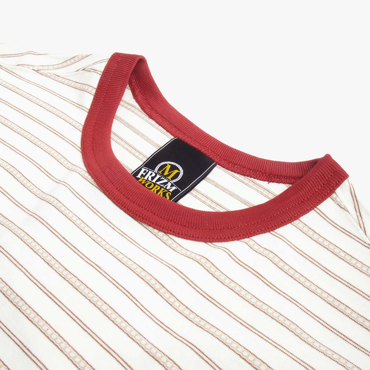 FrizmWORKS Jacquard Stripe Half Tee