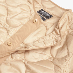 thumbnail FrizmWORKS M1965 Field Liner Jacket, Tan, Detail Shot 4