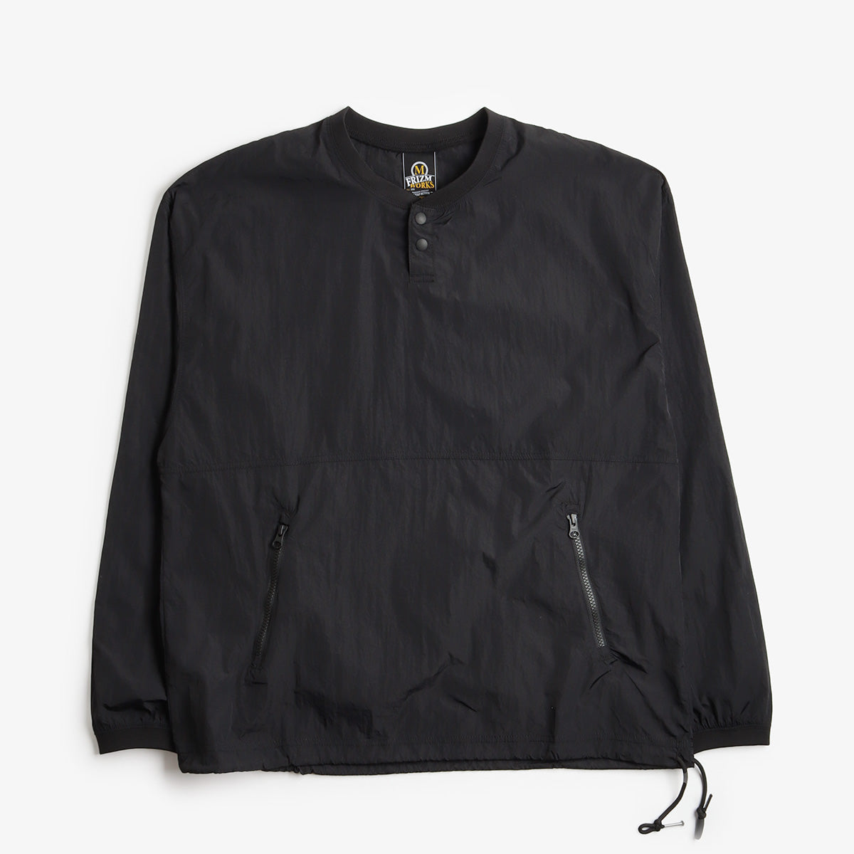 FrizmWORKS Nylon Pocket Pullover, Black, Detail Shot 1