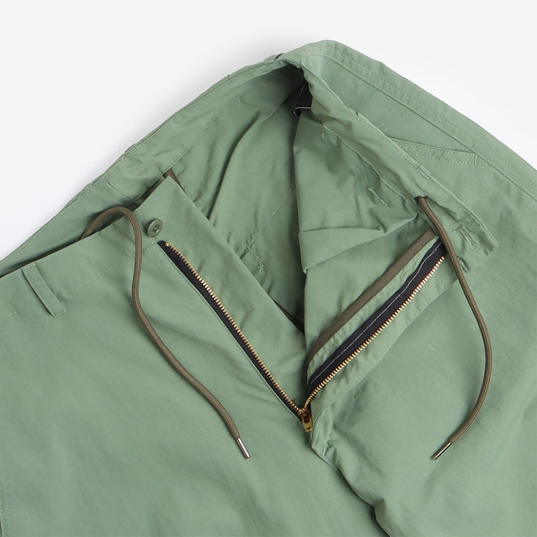 FrizmWORKS Nylon Ripstop Parachute Pant, Sage Green, Detail Shot 3