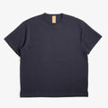 FrizmWORKS OG Double Rib Oversized T-Shirt, Navy, Detail Shot 1