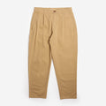 FrizmWORKS OG Haworth One Tuck Pant in Beige, front view