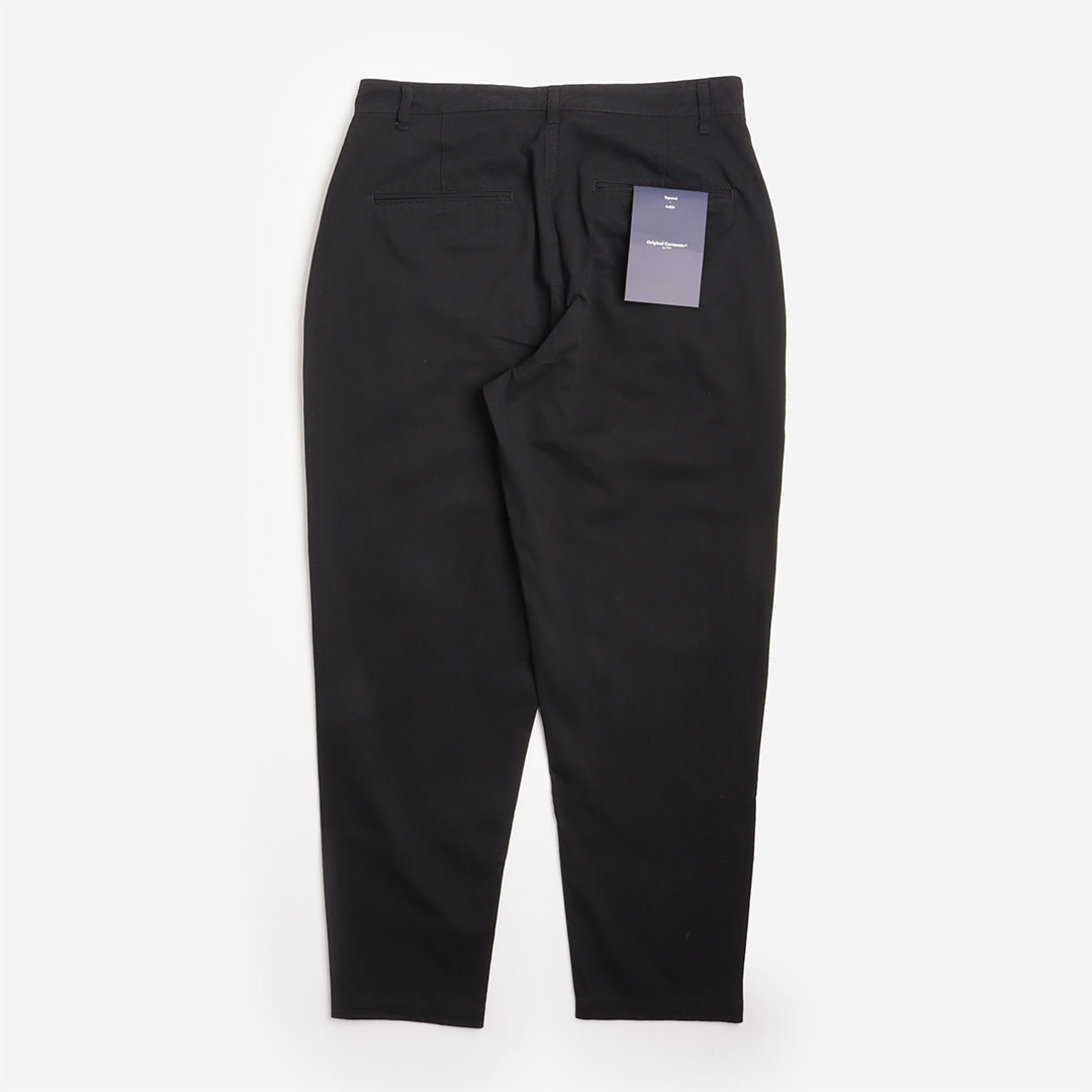 FrizmWORKS OG Haworth One Tuck Pant in Black, back view