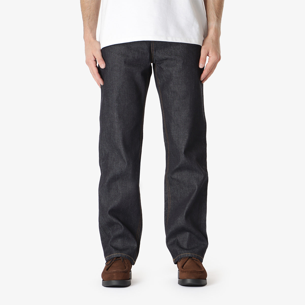 main FrizmWORKS OG Wide Denim Pant, Indigo, Detail Shot 1