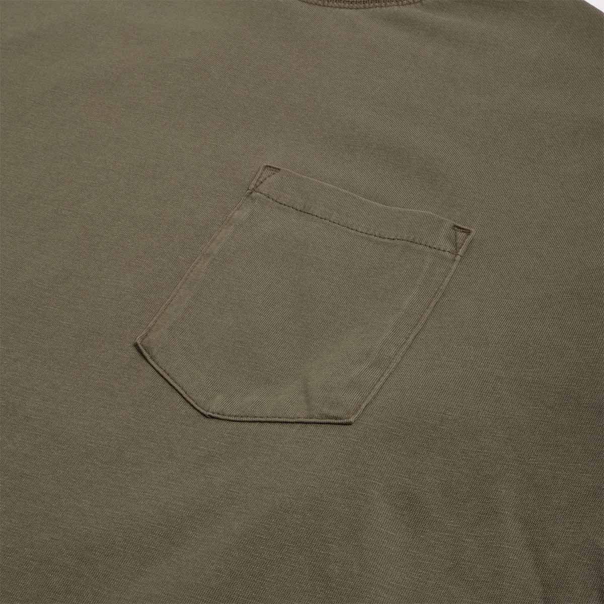 FrizmWORKS Pigment Pocket Long Sleeve T-Shirt, Olive, Detail Shot 3