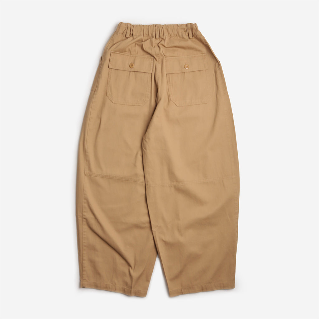 FrizmWORKS Twill Balloon Pant, Beige, Detail Shot 2