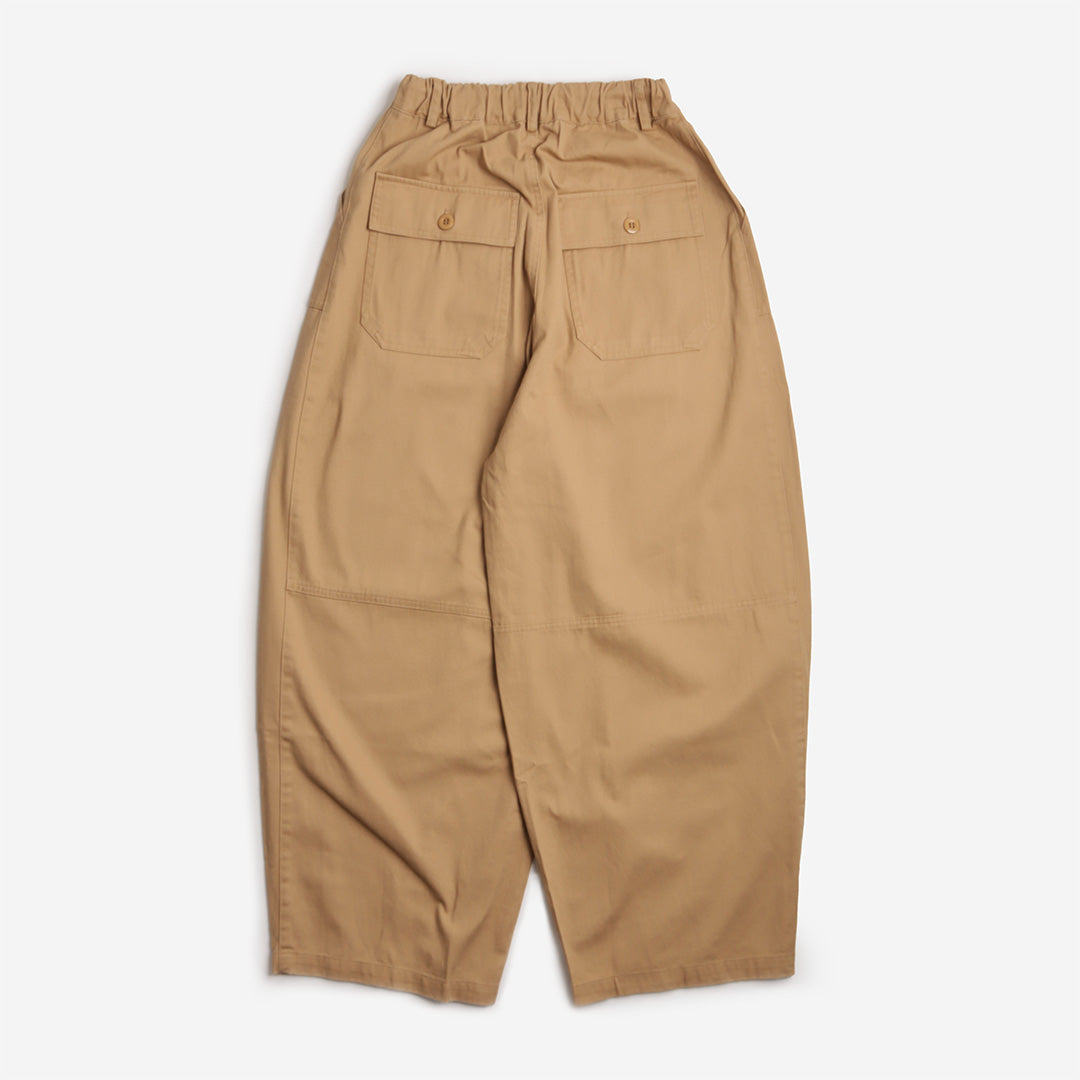 FrizmWORKS Twill Balloon Pant, Beige, Detail Shot 2